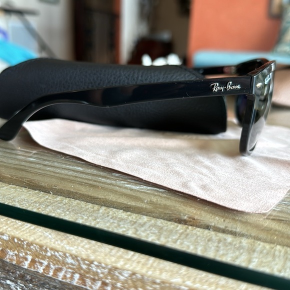 Ray Ban Boyfriend polarized square sunglasses. - Picture 2 of 9